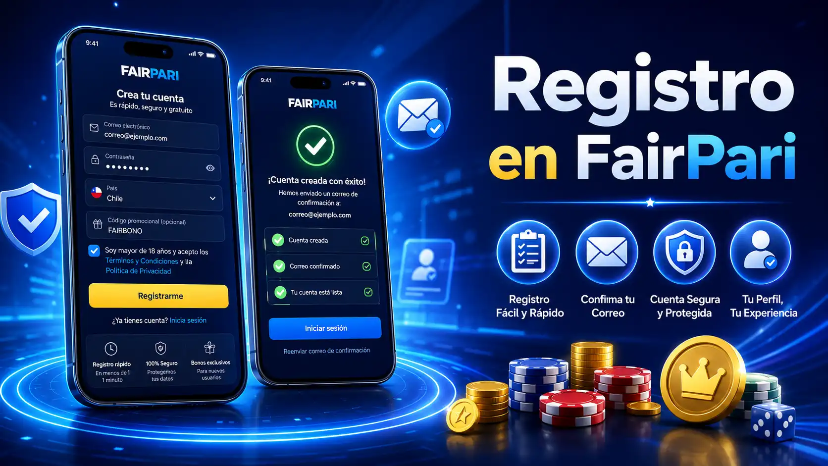 Registro en FairPari: Crear una Cuenta desde Cero en Chile