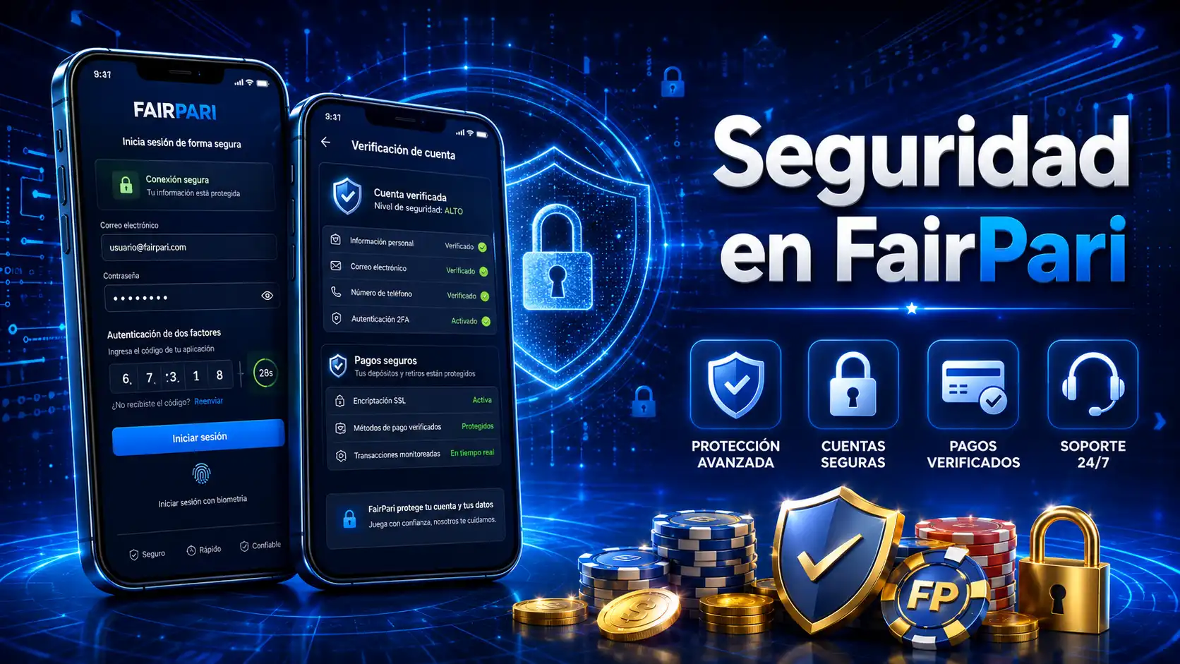 Seguridad en FairPari: Protección de Datos y Juego Responsable